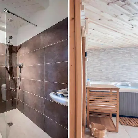 Sauna - Jacuzzi - 100% Prive - L'estantada Linxe