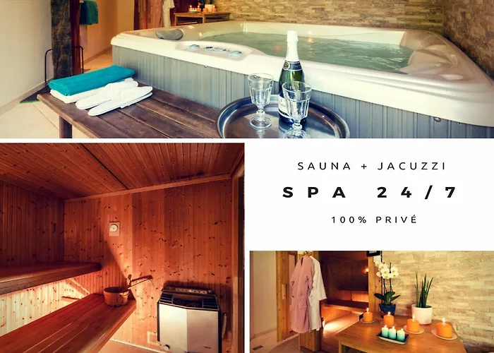 Sauna - Jacuzzi - 100% Privé - L'estantada * Linxe